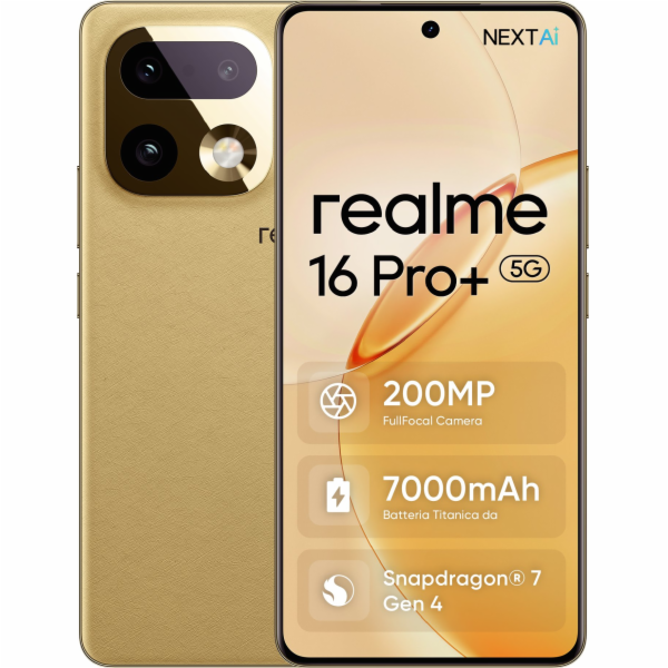 Realme 16 Pro+ 5G 17,27 cm (6.8") Dual SIM Android 16 USB...