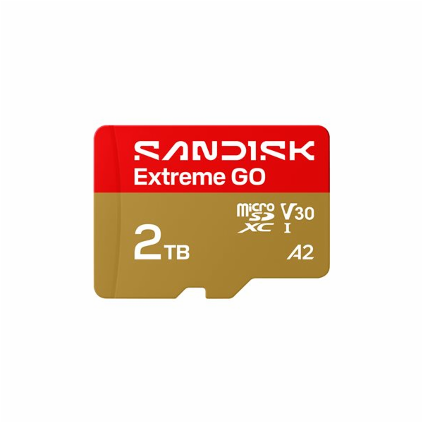 SanDisk Extreme Go - Pametová karta flash - 2 TB - A2 / V...
