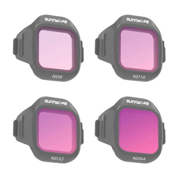 Sada 4 filtrů Sunnylife ND8 + ND16 + ND32 + ND64 pro MINI...