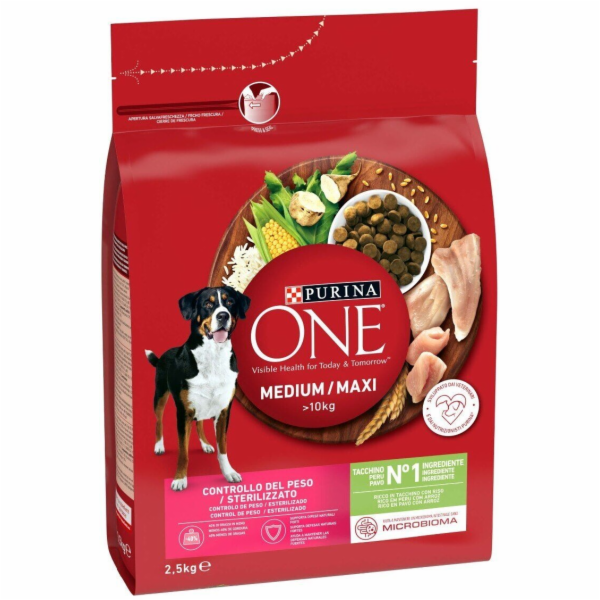 PURINA One Adult Medium/Maxi Weight Control/Sterilized Ri...