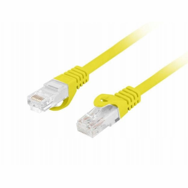 Lanberg Patchcord cat.6 UTP LSZH cu 10m žlutý, schválený ...