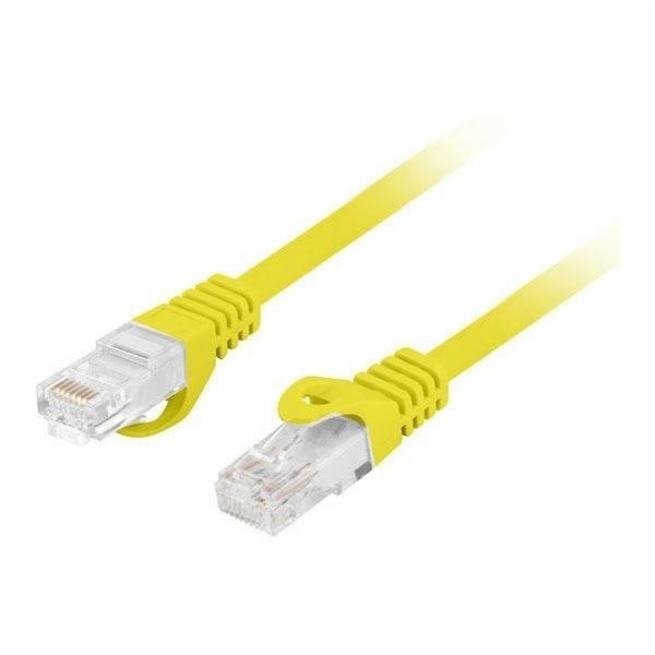 Lanberg Patchcord cat.6 UTP LSZH cu 5m žlutý, schválený F...