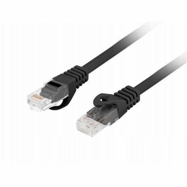 Lanberg Patchcord cat.6 UTP LSZH cu 15m černý, schválený ...