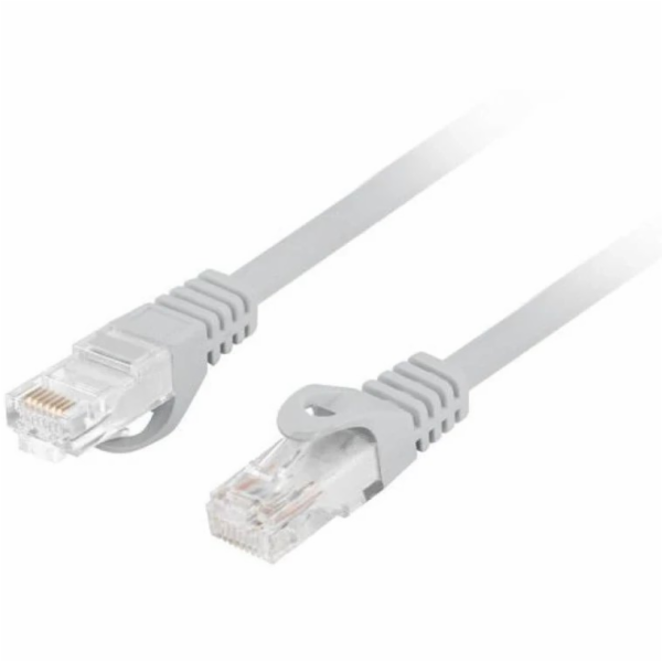 Lanberg Patchcord cat.6 UTP LSZH cu 15m šedý, schválený F...