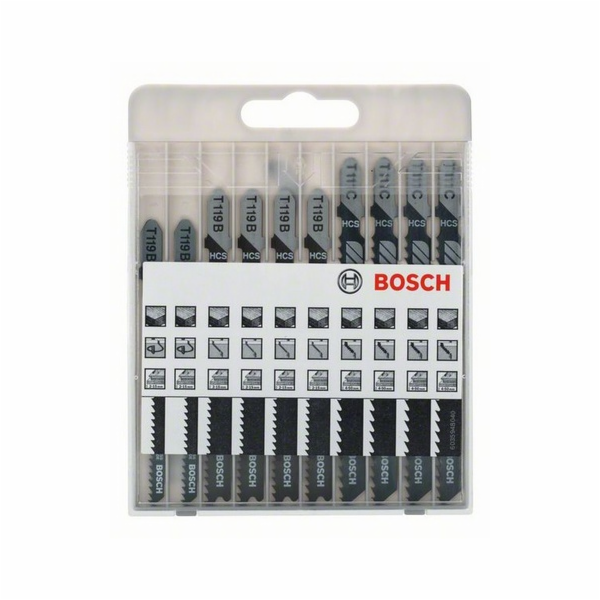 Bosch Sada pilových listů do nožové pilky, Basic for Wood...