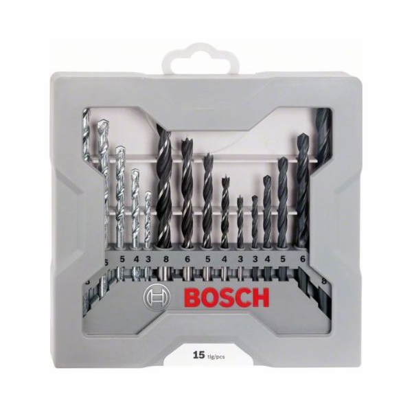 Sada vrtáků Bosch 2607017038 X-Pro 15ks, smíšená