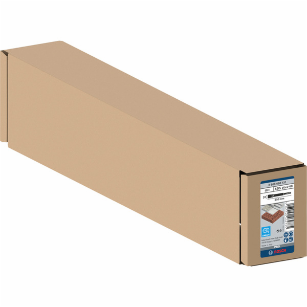 Plochý sekáč Bosch SDS-Plus, 20 mm x 250 mm
