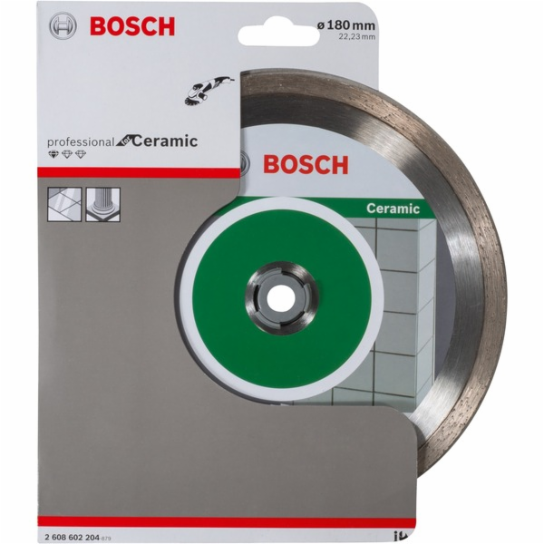 Diamantový řezný kotouč Bosch Standard pro keramiku, O 18...