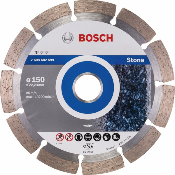 Bosch diamantový delící kotouc 150x22,23 Standard For Stone