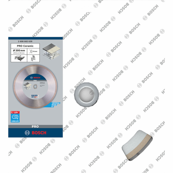 Diamantový řezný kotouč Bosch Best for Ceramic, O 300 mm