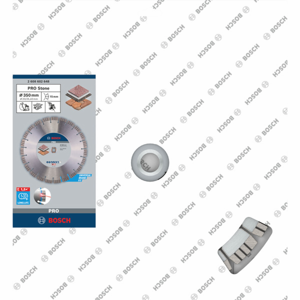 Diamantový řezný kotouč Bosch Best for Stone, O 350 mm