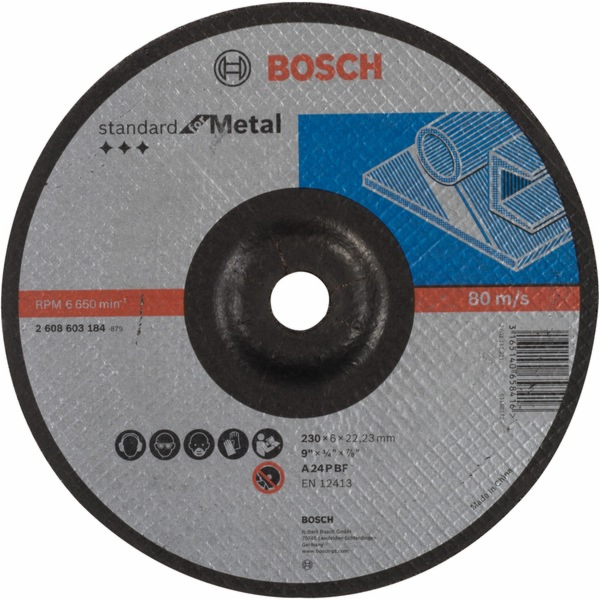 Brusný kotouč Bosch Standard for Metal, O 230mm, brusný k...