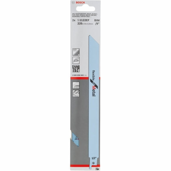 Přímočarý pilový kotouč Bosch S 1122 EF Flexible for Meta...