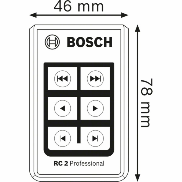 Bosch RC 2 - Remote Control for GSL 2