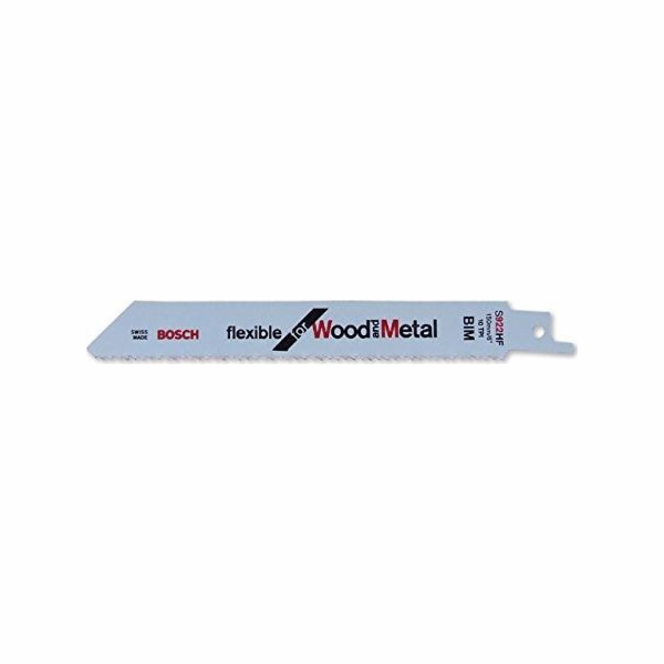 Bosch Saberlatte S 922 HF, flexibilní pro dřevo a kov, 2 ...