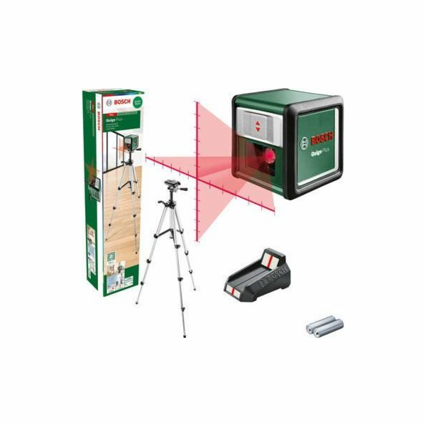 Křížový čárový laser Bosch Quigo Plus se stativem