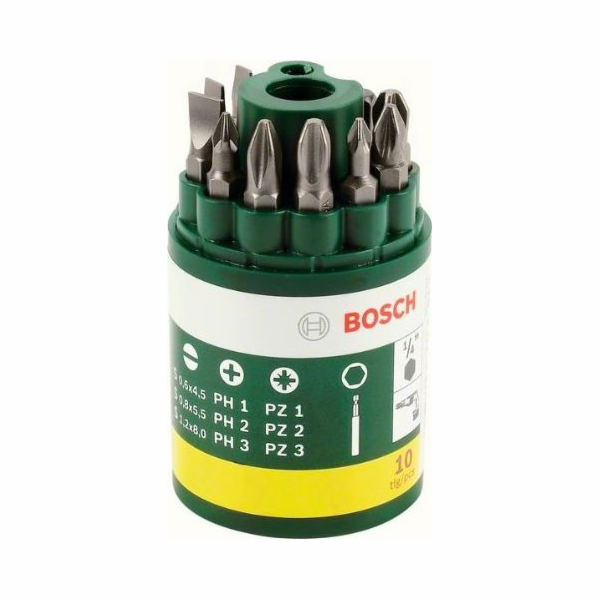 Sada bitů Bosch, 10 kusů, sada bitů