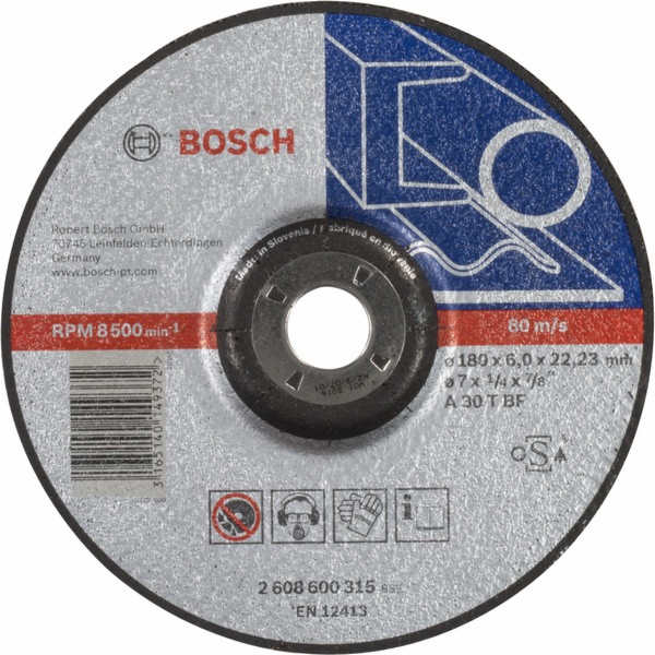 Bosch Powertools Brusný kotouč na kov PRO, O 180 mm (otvo...