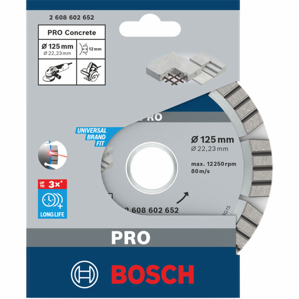 Bosch Powertools Diamantový řezný kotouč PRO na beton, O ...