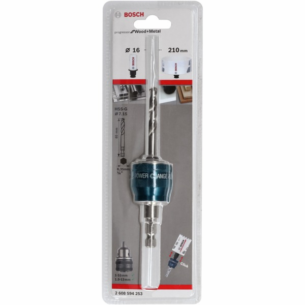Bosch PC Plus adaptér 8.7mm s vrtákem DrillHSS-G