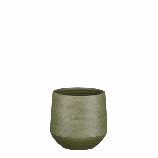 Hrnec Mica Evora 1138169, keramika, H 19 cm, zelený