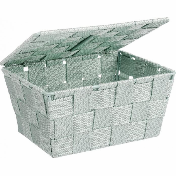 Wenko Úložný koš Adria 19 x 14 x 10 cm polypropylen mátov...