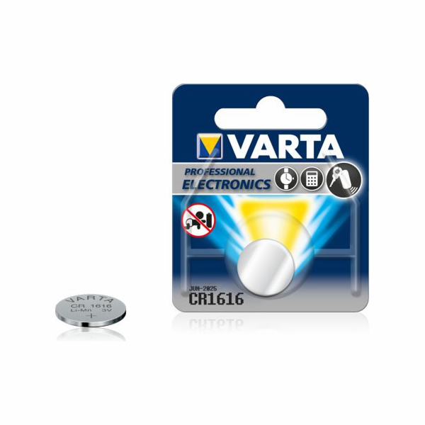 Varta Baterie Electronics CR1616 55mAh 1 ks.