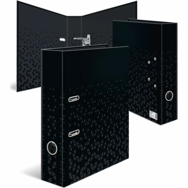 Herma Pořadač , pořadač A4, černý karton