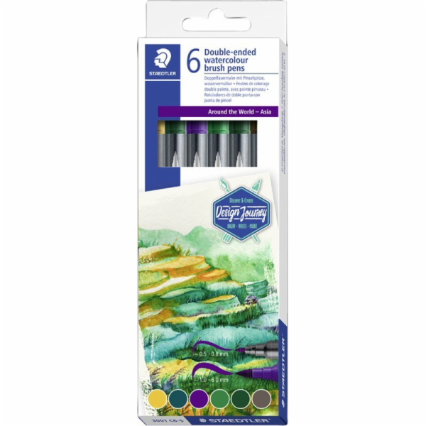 Staedtler STAEDTLER Design Cesta kolem světa Asien Set