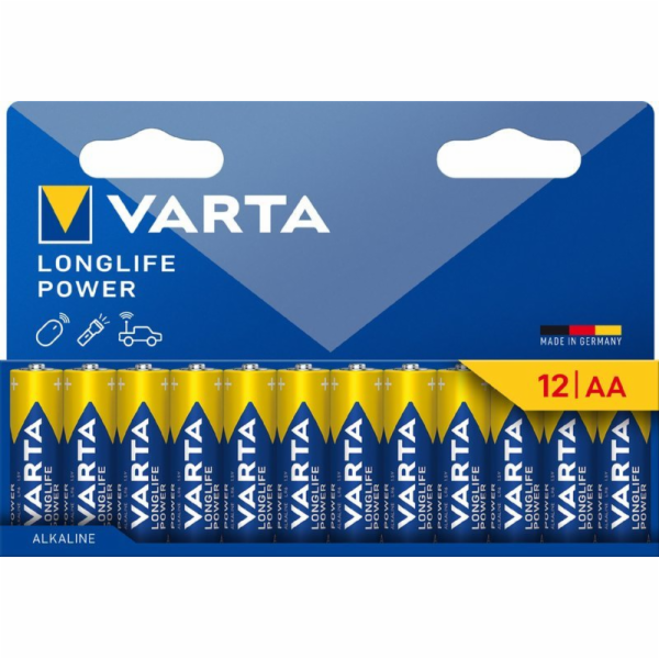 Varta Varta Baterie LONGLIFE Power AA NEU 12St.