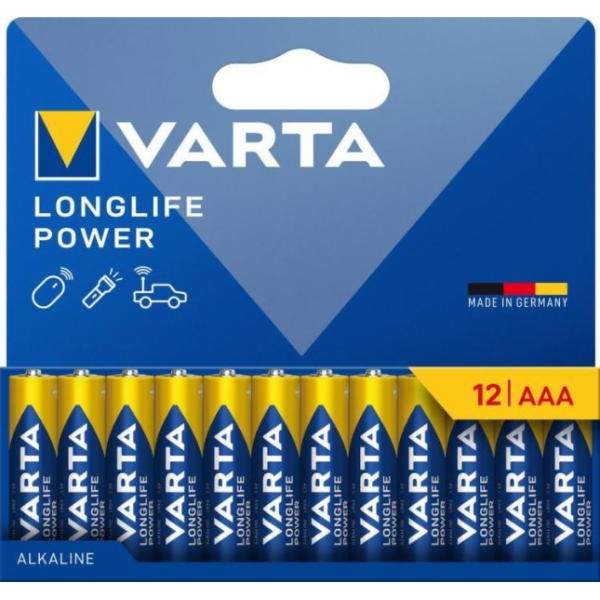 Varta Varta Baterie LONGLIFE Power AAA NEU 12St.