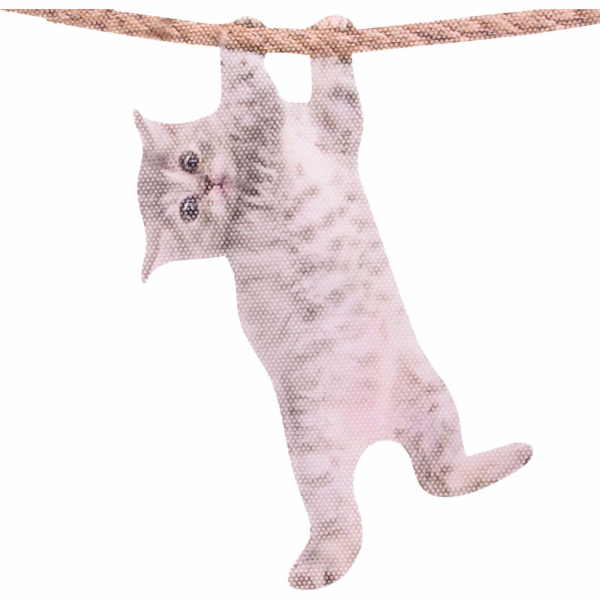 ThumbsUp! Samolepka na okno s kočkou a palec nahoru