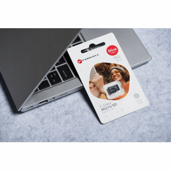 ForCell Paměťová karta FORCELL F-DATA 64GB UHS-I U3 třída 10