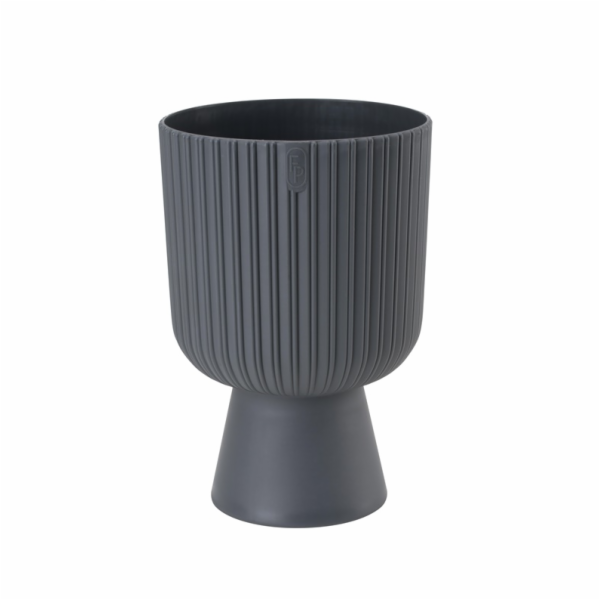 Květináč Forma Plast KELI MIKA, O 13,7 cm, antracit