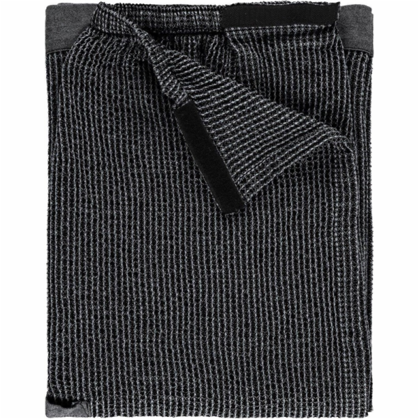 Saunová zástěra Rento, 145 x 85 cm, černo/šedá