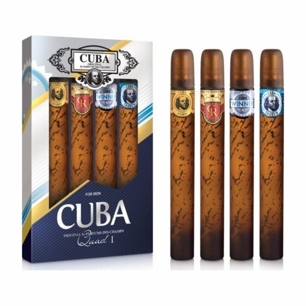 Cuba SET CUBA ORIGINAL Quad pro muže Gold & Royal & Winne...