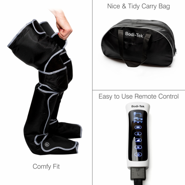 Bodi-Tek Comfort360  Air Compression Full Leg Massager Boot