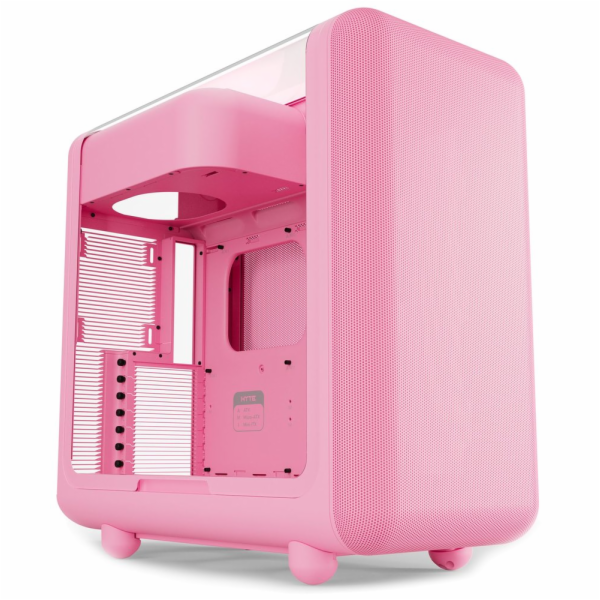 HYTE skříň X50 Strawberry Milk / prosklená zaoblená bočni...