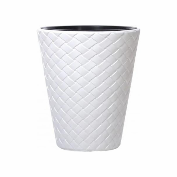 Prosperplast KVĚTINÁČ MATUBA 300 mm - BÍLÝ (S449) PDBMT30...