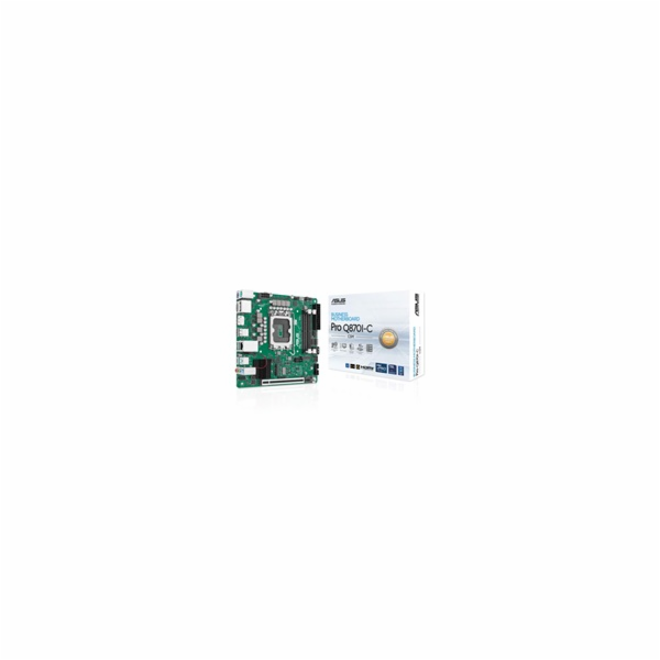 ASUS MB Sc LGA1851 PRO Q870I-C-CSM, Intel Q870, 4xDDR5, 2...
