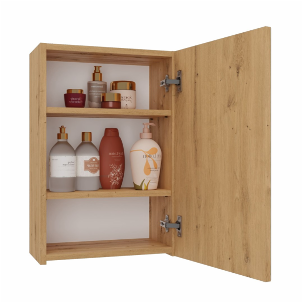Topeshop POLA 1DL ARTISAN koupelnový doplněk Dub