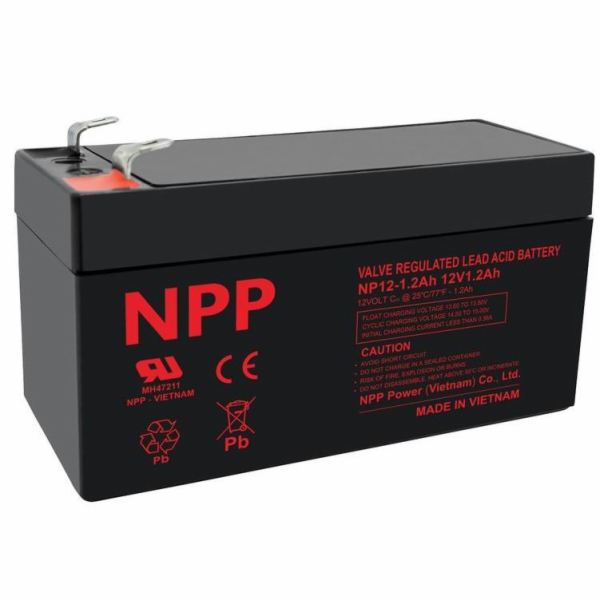 NPP Baterie 12V 1,2AH