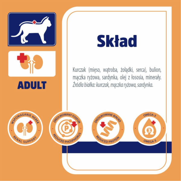 VET RESPONSE Renal - mokré krmivo pro kočky - 85g