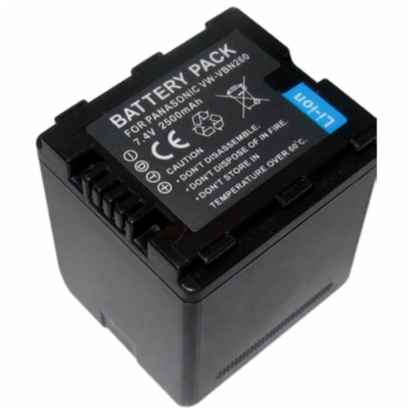TRX baterie Panasonic VW-VBN260 - 2500 mAh