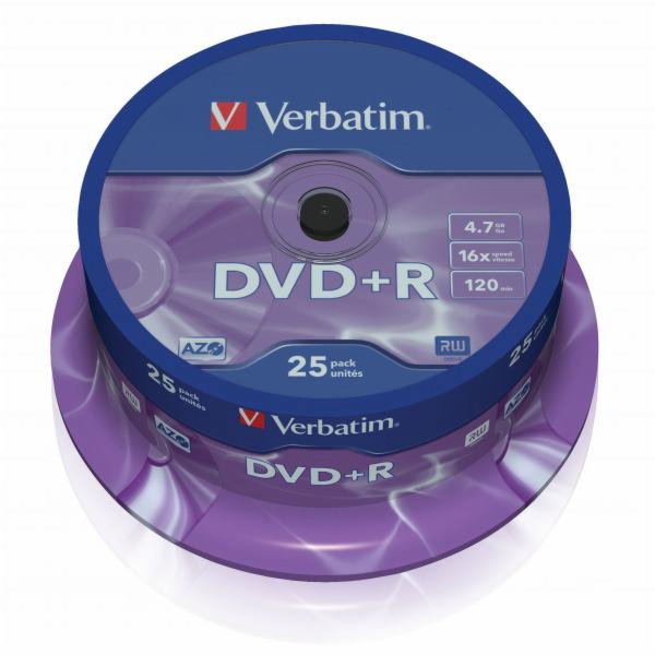 Verbatim DVD+R  Matt Silver  bez možnost