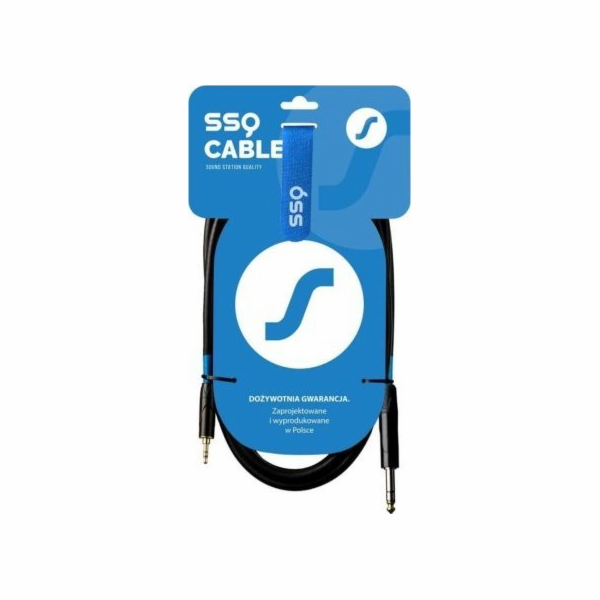 SSQ MiJS2 - Kabel Jack Stereo 3,5 mm - Jack stereo 6,3 mm...