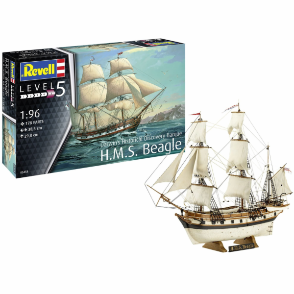Revell Plastikový model HMSBeagle