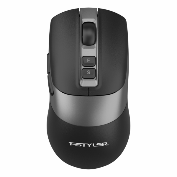 A4tech FM50 Plus FStyler, drátová kancelářská myš, černá