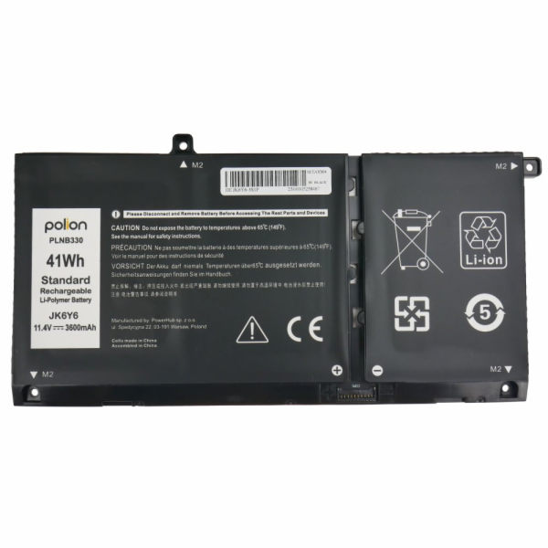 TRX Baterie Polion JK6Y6 pro notebooky DELL 451-BCPT Lati...