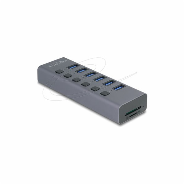 Delock - Rozbocovac - 5 Gbps, with switch, SD/Micro SD sl...